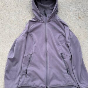 The North Face Women's Purple Full‑Zip Hooded Jacket